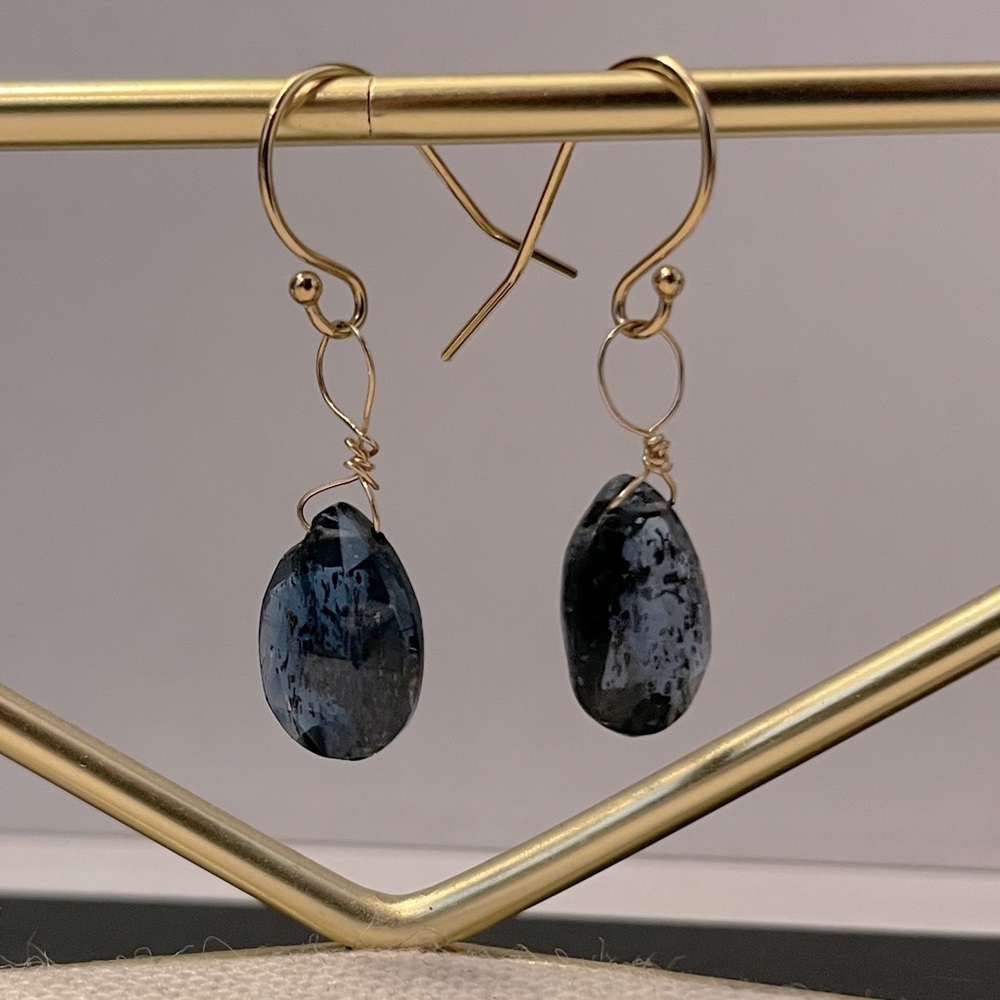 Handmade Kyanite Earrings